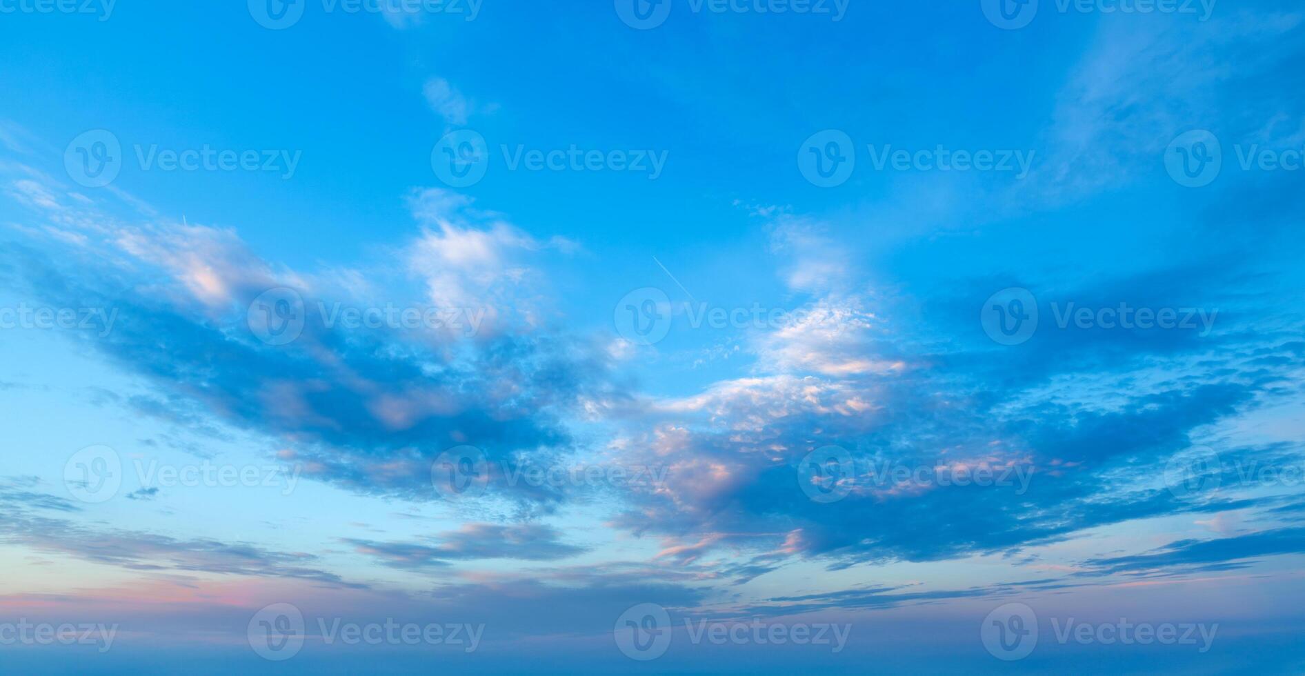 Sunset sky background photo