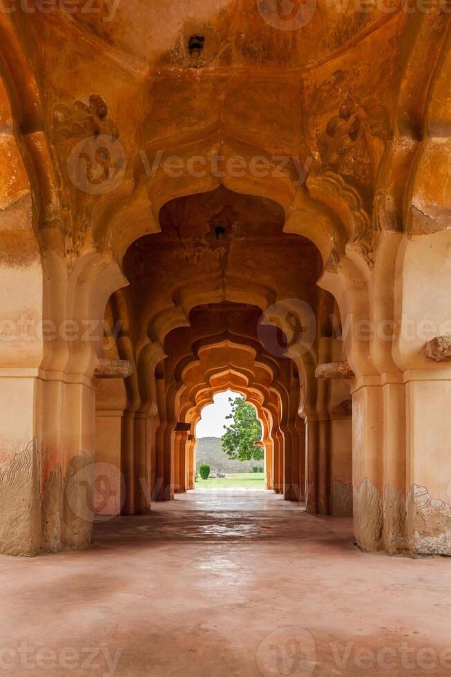 Lotus Mahal. Hampi, Karnataka, India photo