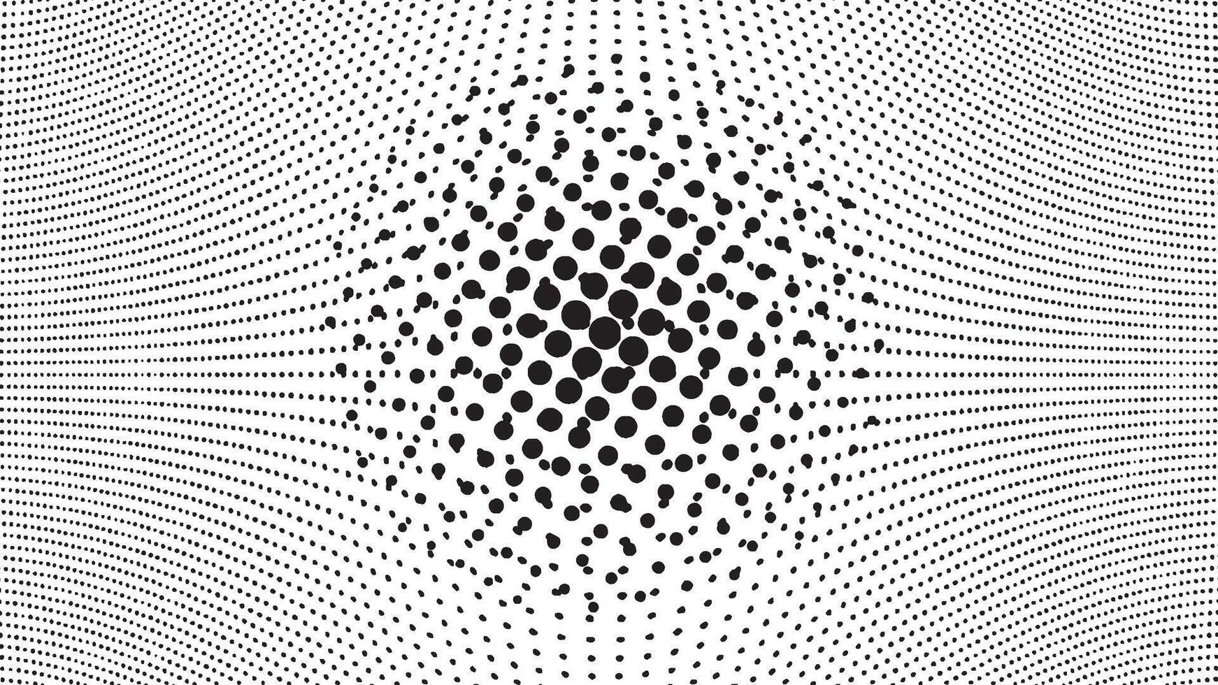 Grunge halftone print background. vector