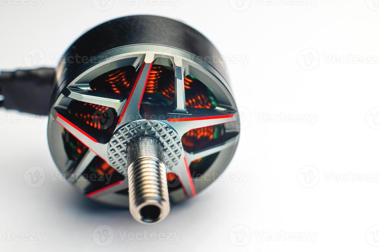 A small brushless motor for assembling an FPV quadcopter. Brushless electric motor photo
