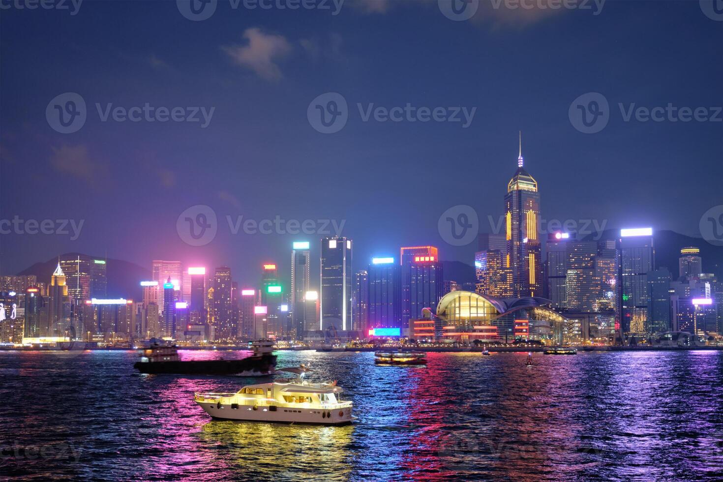 Hong Kong skyline. Hong Kong, China photo
