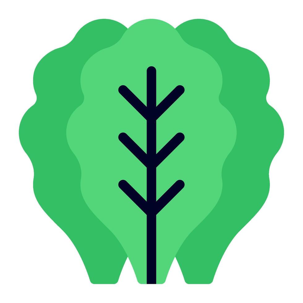 Vegetable Leafy Icon for web, app, infographic etc vector