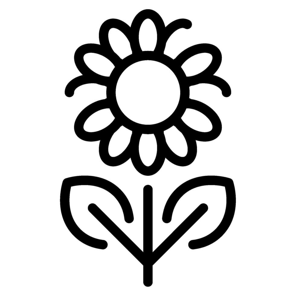 Sunflower Petal Icon for web, app, infographic etc vector
