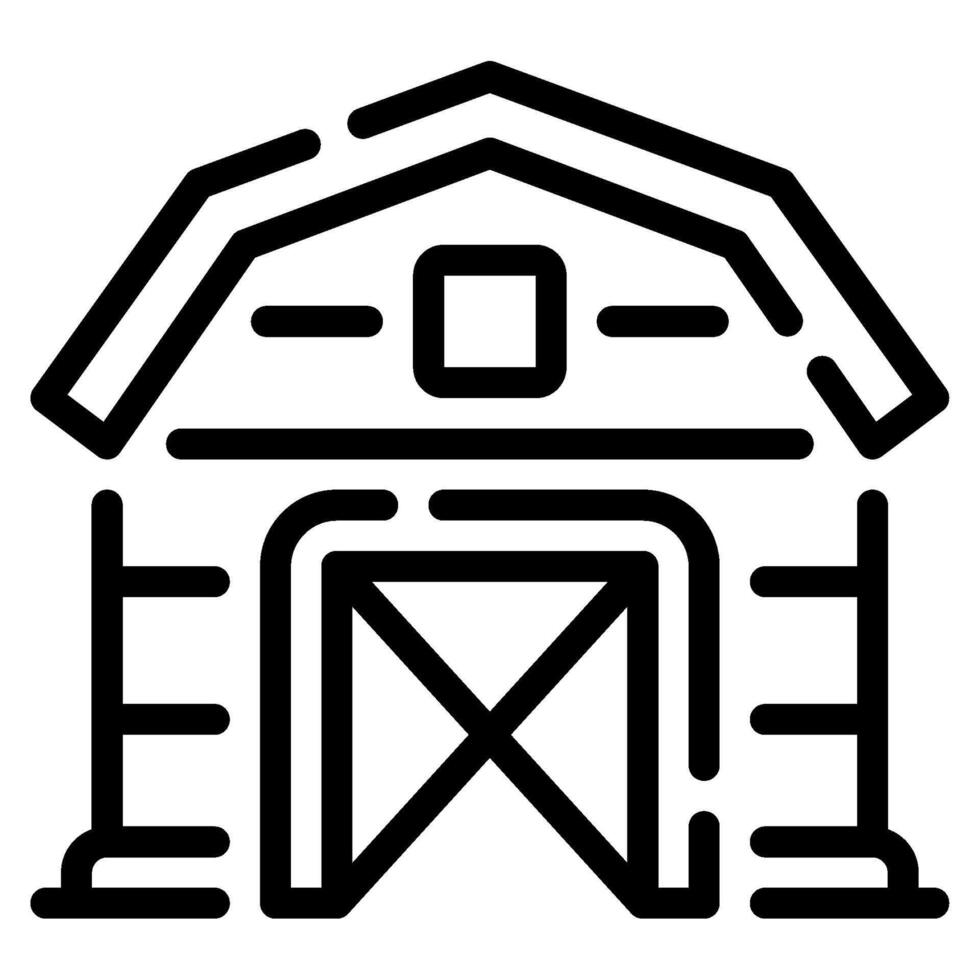 Barn Door icon for web, app, infographic etc vector