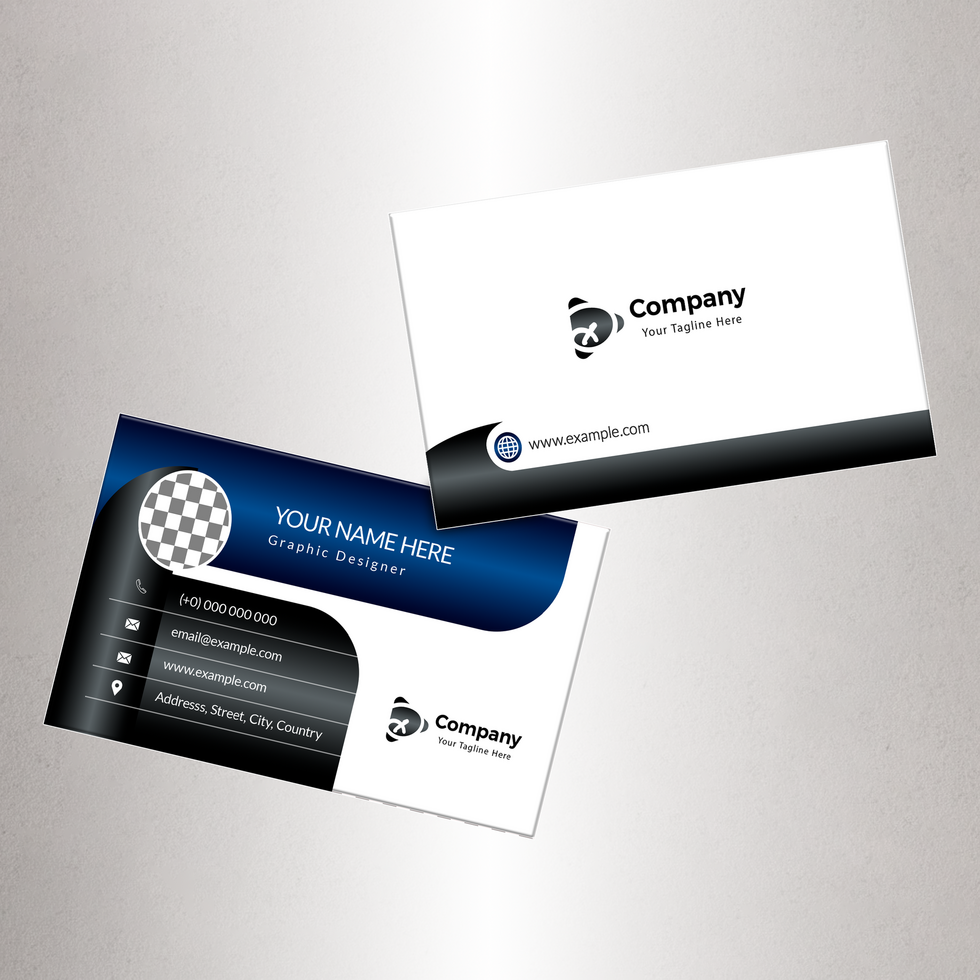 Modern Creative And Clean Business Card Design Template, Visiting Card. psd