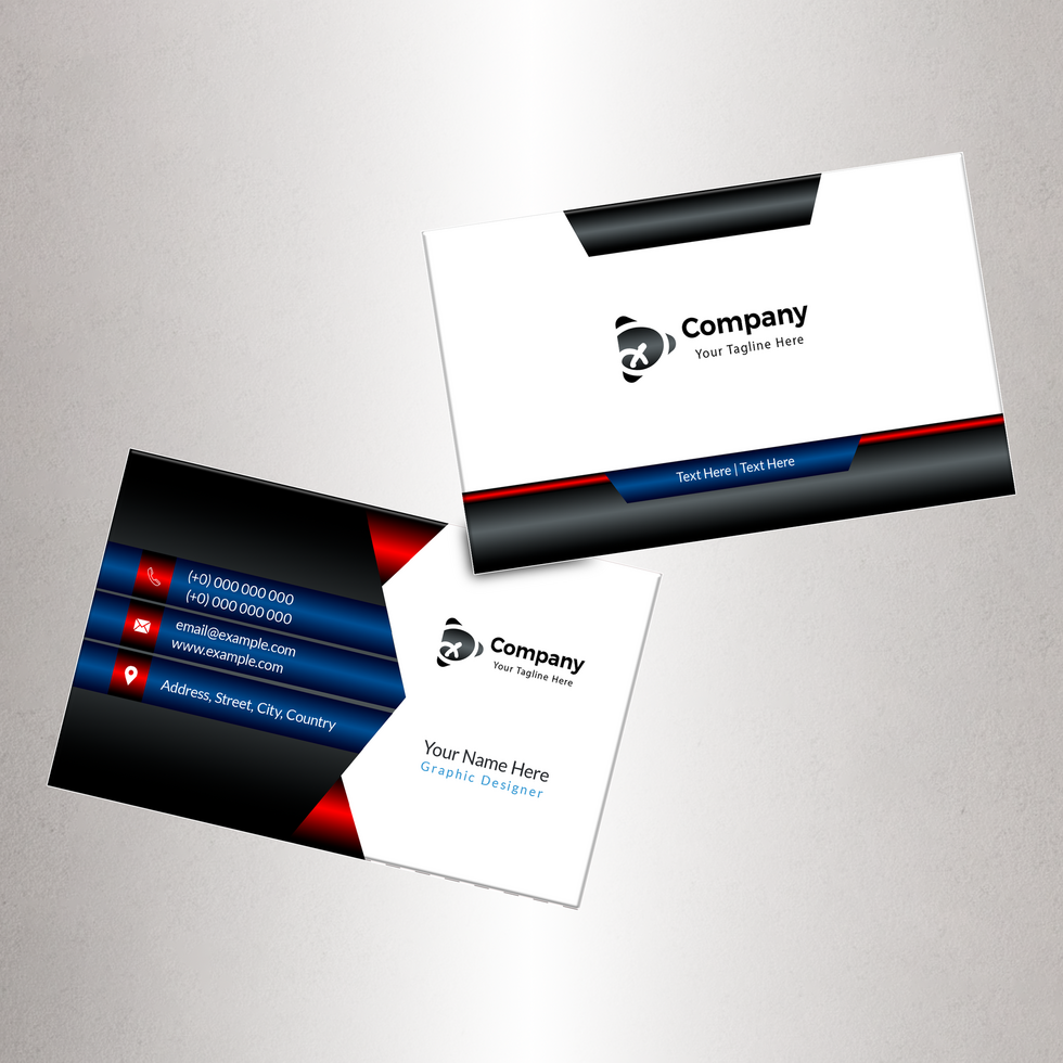 Modern Creative And Clean Business Card Design Template, Visiting Card. psd