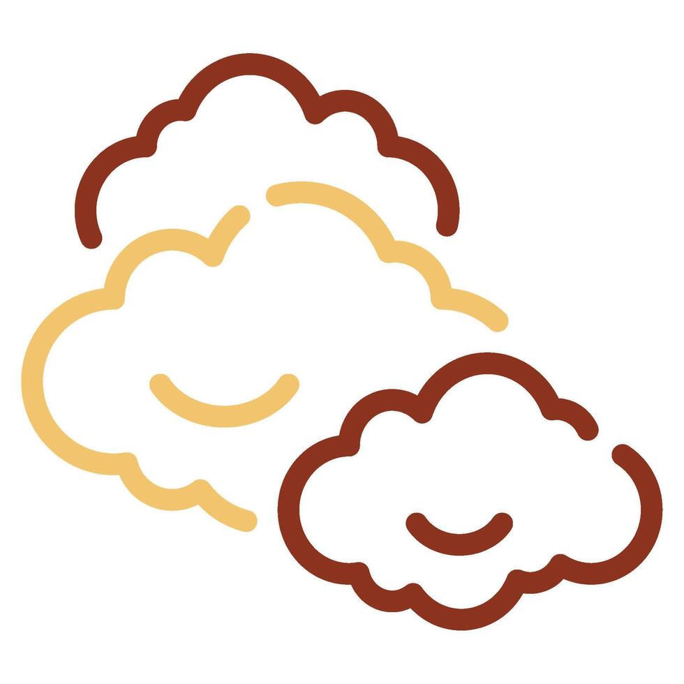 Cloud Fluff icon for web, app, infographic etc vector
