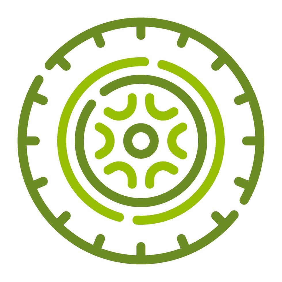 Tractor Tire icon for web, app, infographic etc vector