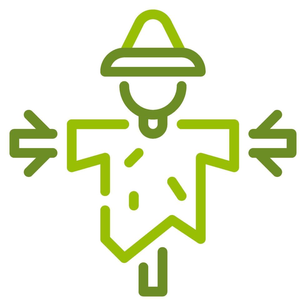 Scarecrow icon for web, app, infographic etc vector