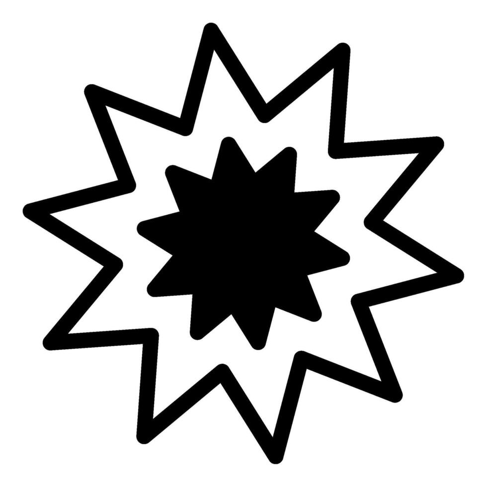 Star Stardust Icon for web, app, infographic etc vector