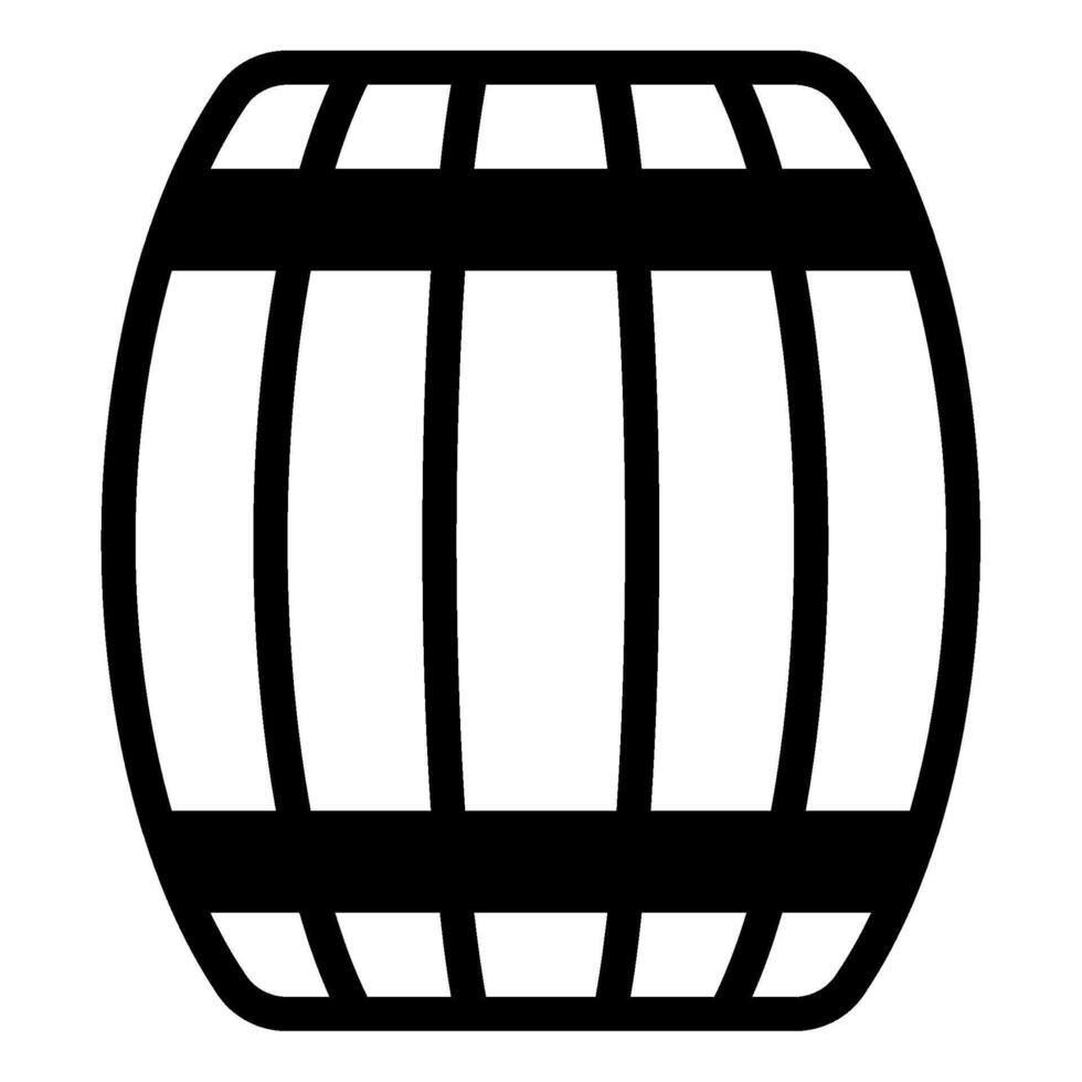 Rain Barrel icon for web, app, infographic etc vector