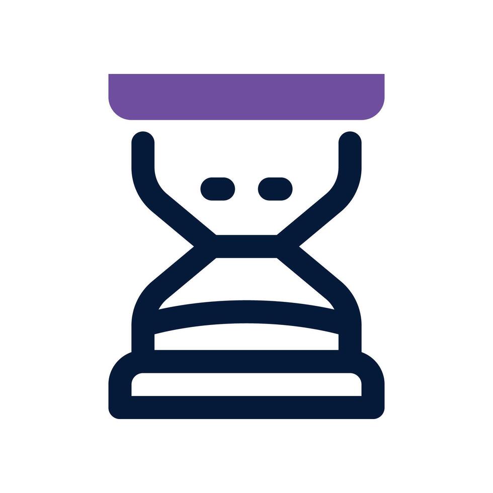 waiting icon. dual tone icon for your website, mobile, presentation, and logo design. vector