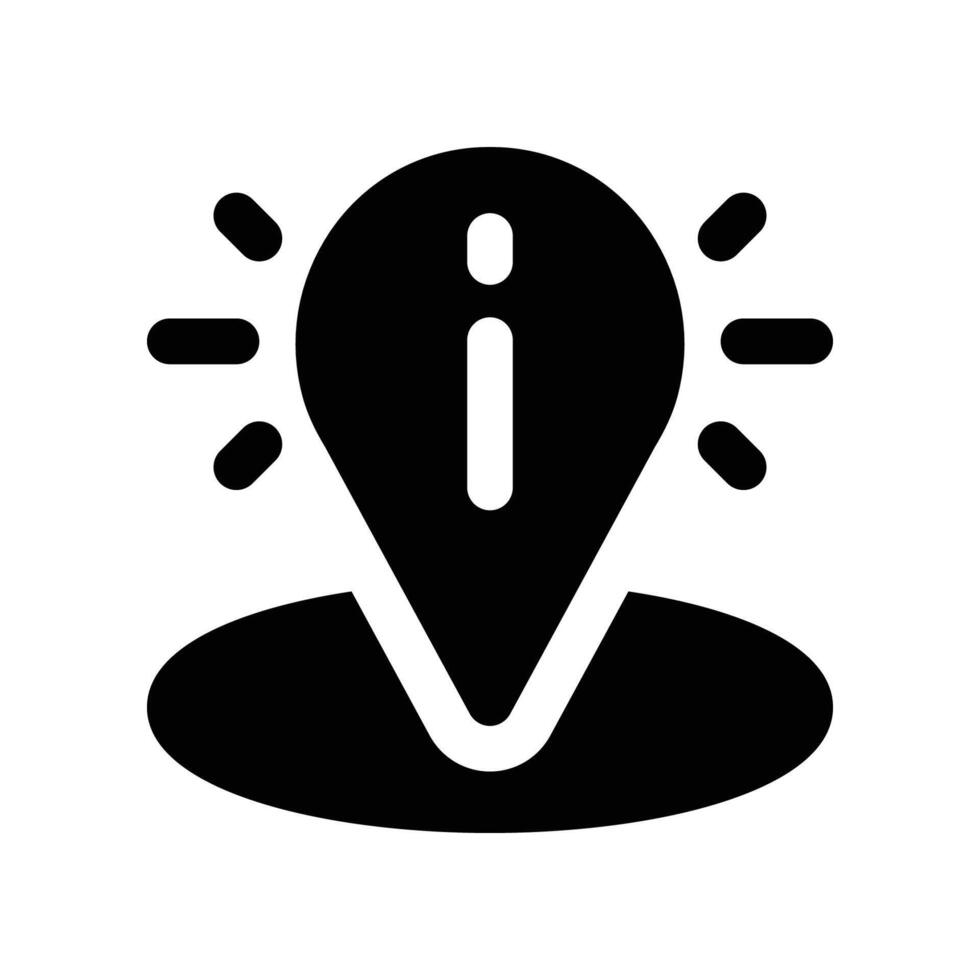 placeholder icon. glyph icon for your website, mobile, presentation, and logo design. vector