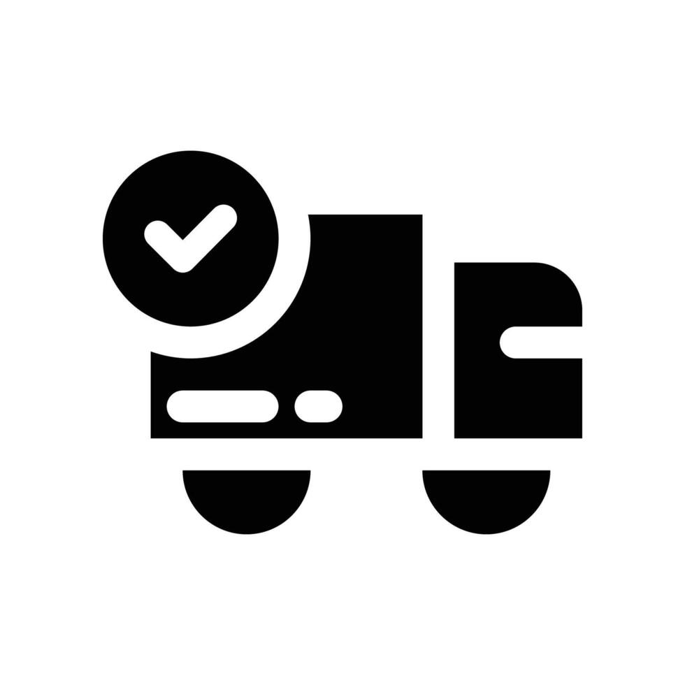 delivered icon. line icon for your website, mobile, presentation, and logo design. vector