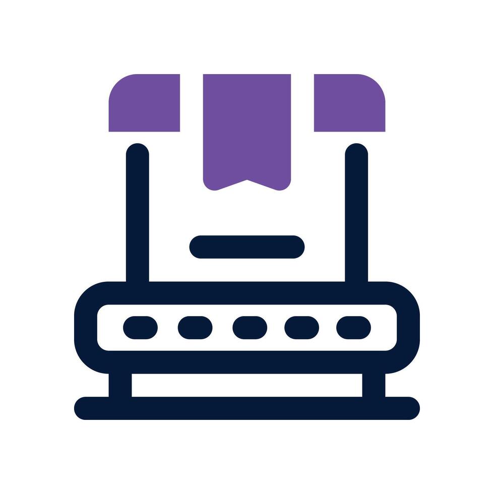 conveyor icon. glyphicon for your website, mobile, presentation, and logo design. vector