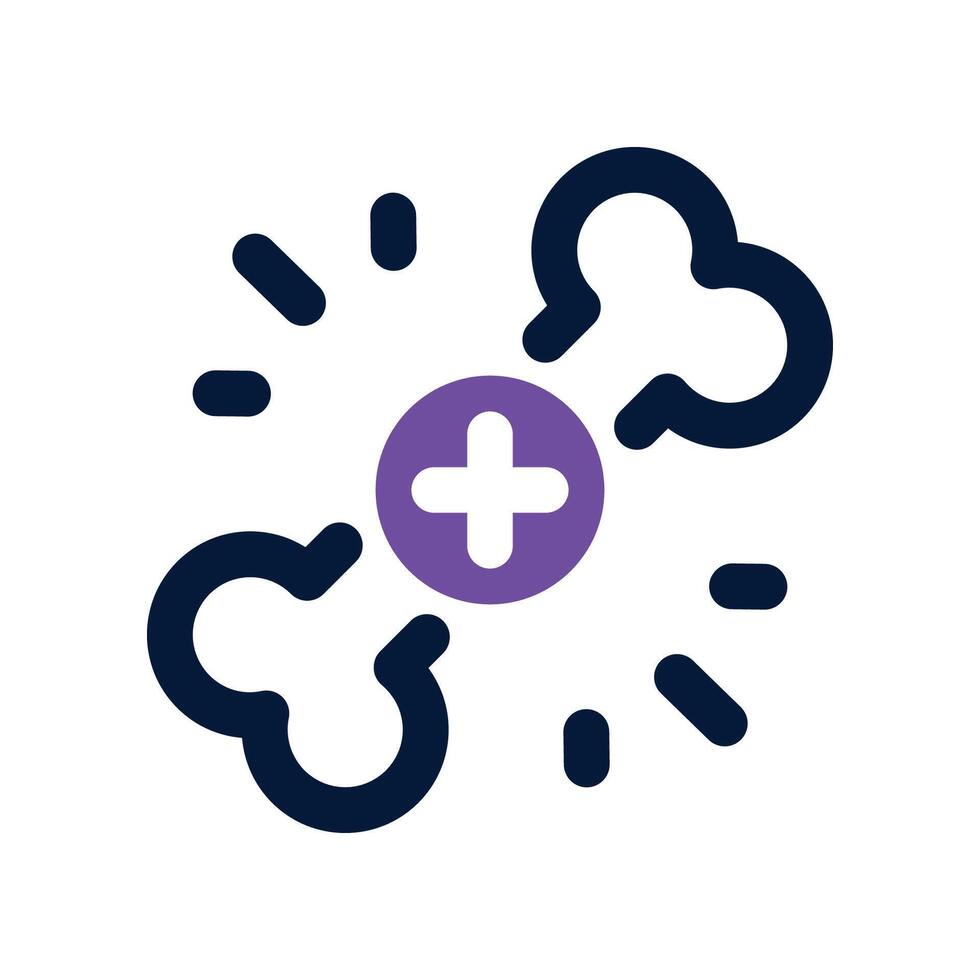 bone icon. vectormixed icon for your website, mobile, presentation, and logo design. vector