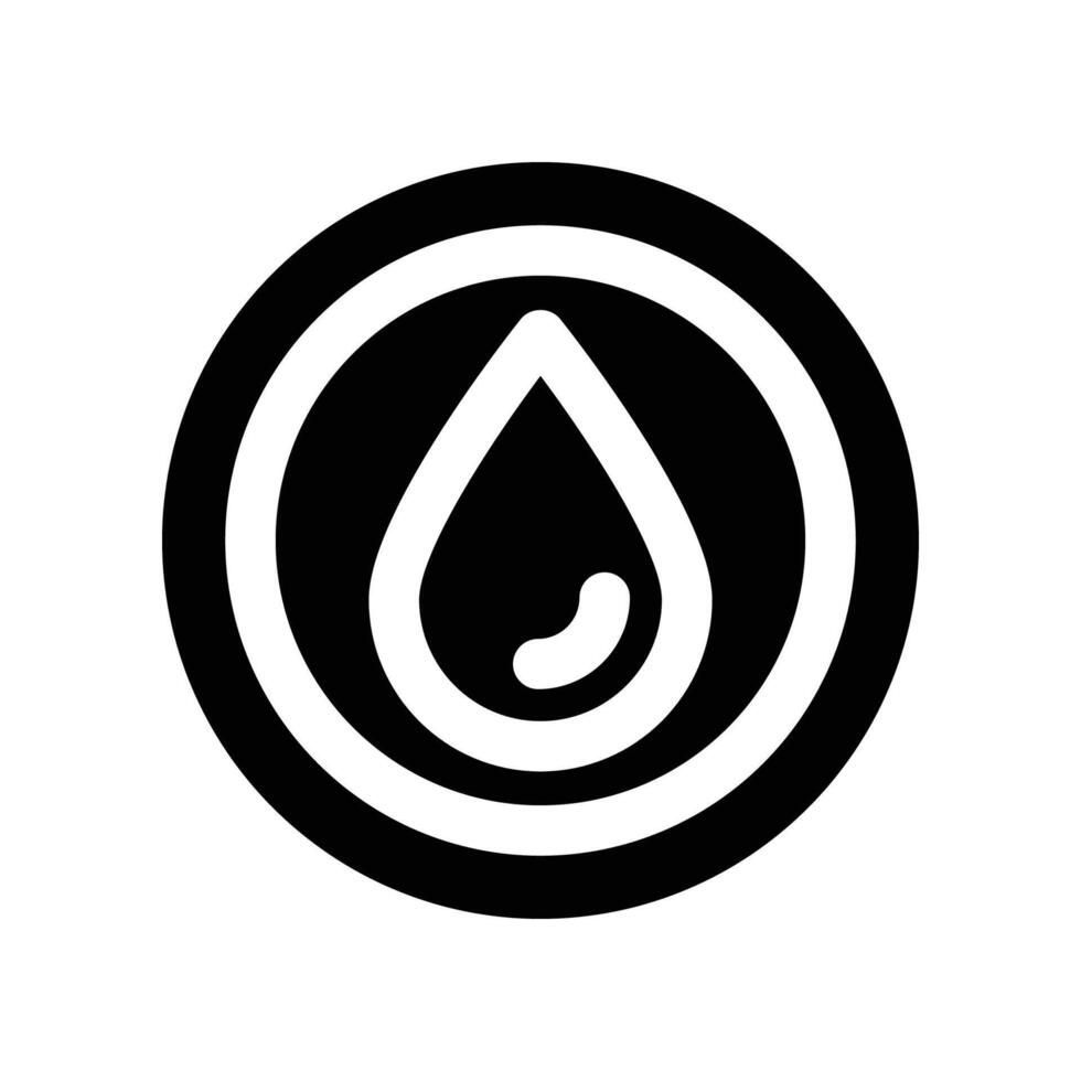 drops icon. glyph icon for your website, mobile, presentation, and logo design. vector