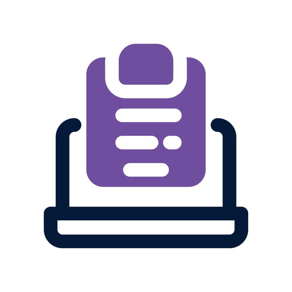 administrator icon. dual tone icon for your website, mobile, presentation, and logo design. vector