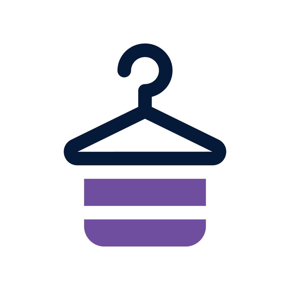 hanger icon. dual tone icon for your website, mobile, presentation, and logo design. vector