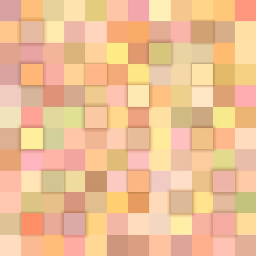 Color abstract 3d cube background vector