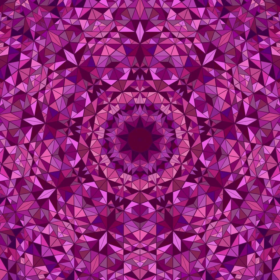 Colorful geometrical circular pattern mosaic background design vector
