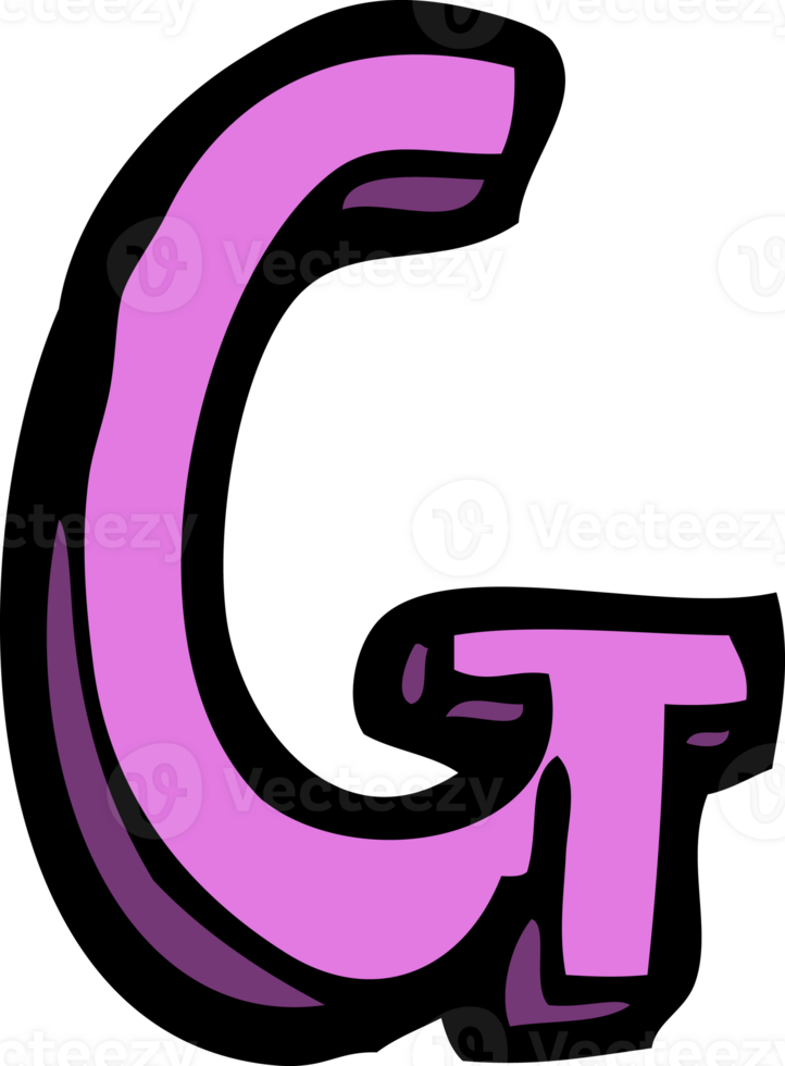 cartoon letter drawing png
