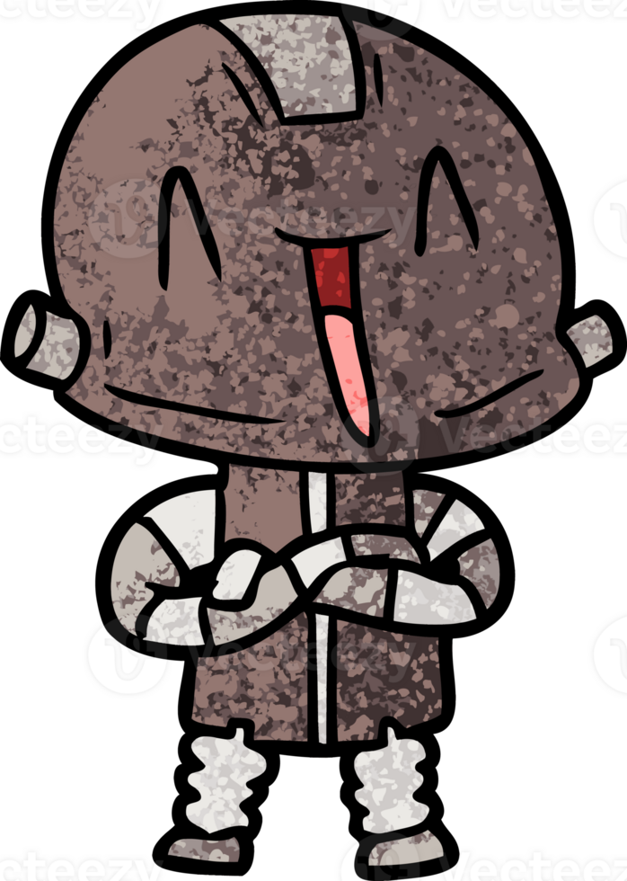 cartoon robot drawing png