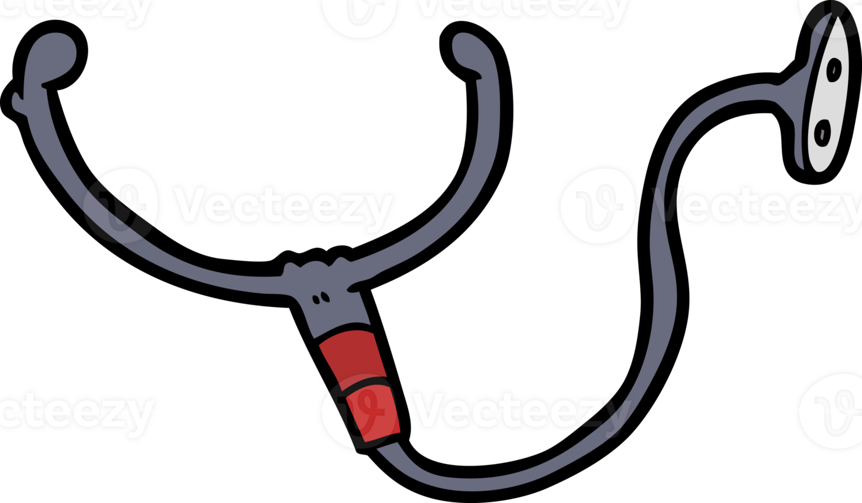cartoon stethoscope drawing png