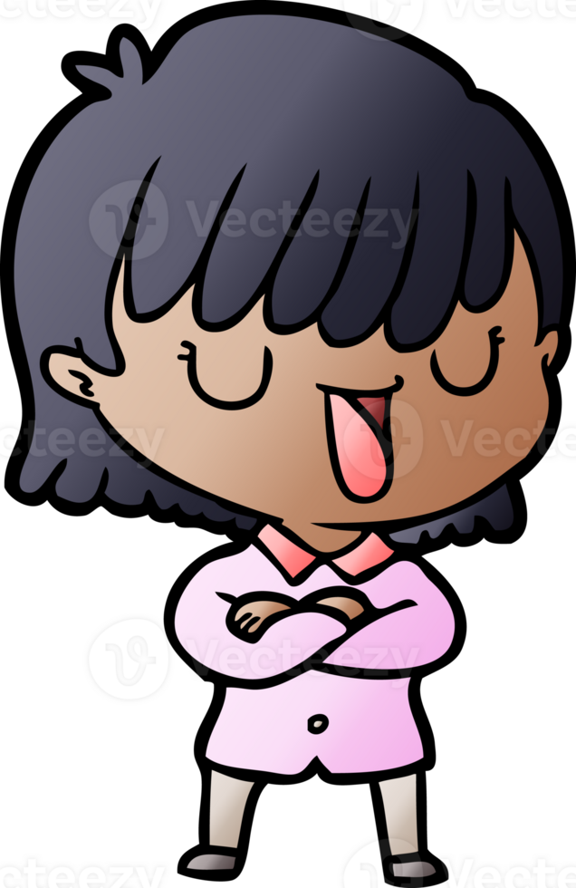 cartoon woman drawing png