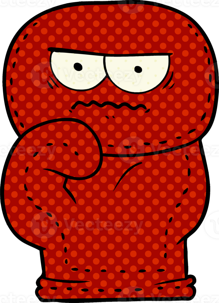 cartoon boxing glove drawing png