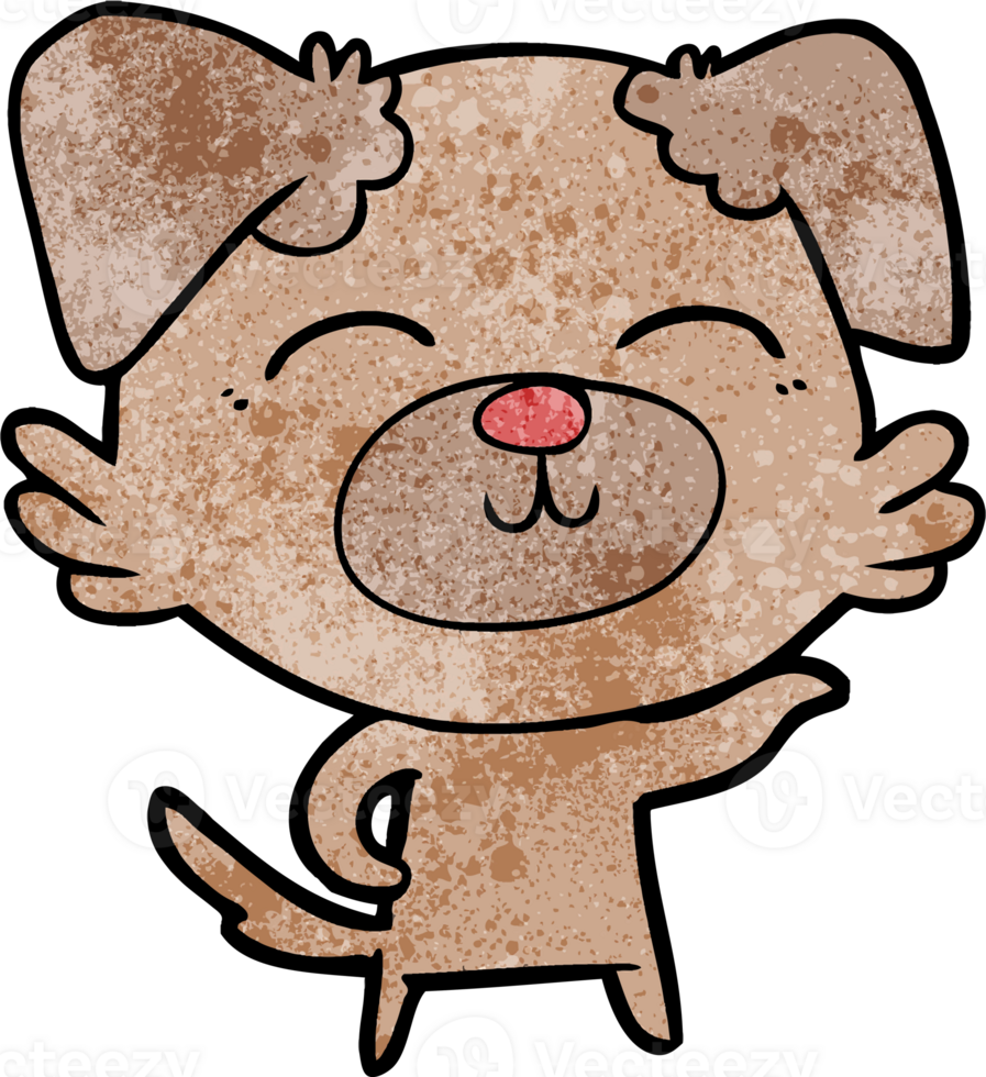 cartoon dog drawing png