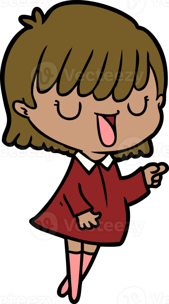 cartoon woman drawing png