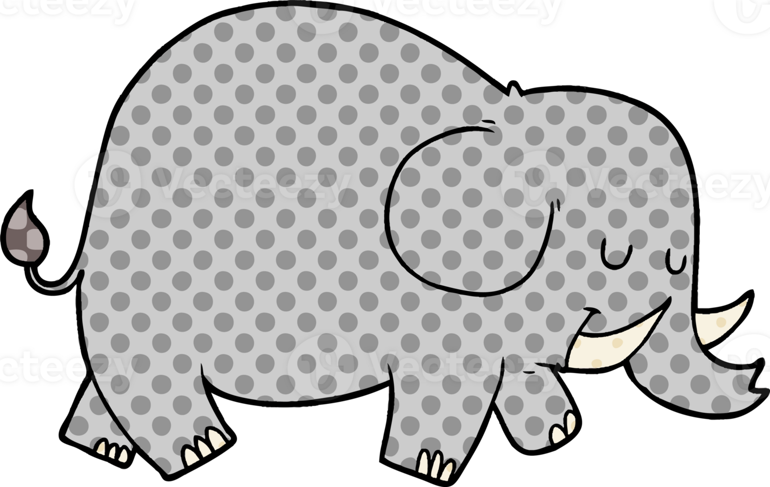 cartoon elephant drawing png