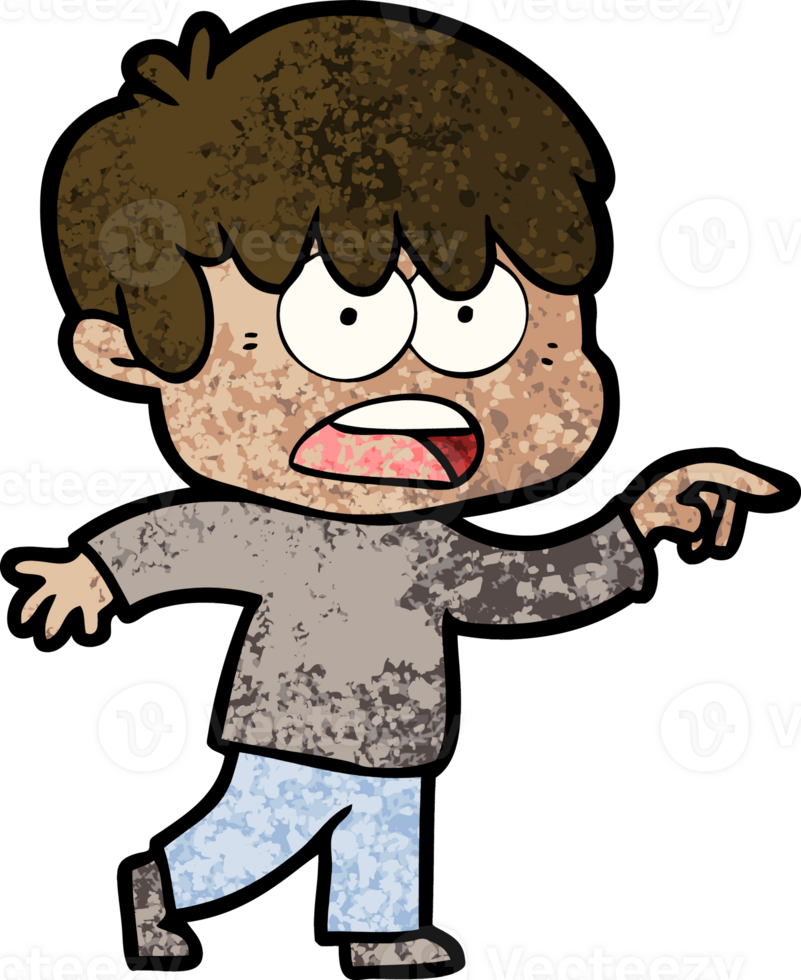 worried cartoon boy drawing png