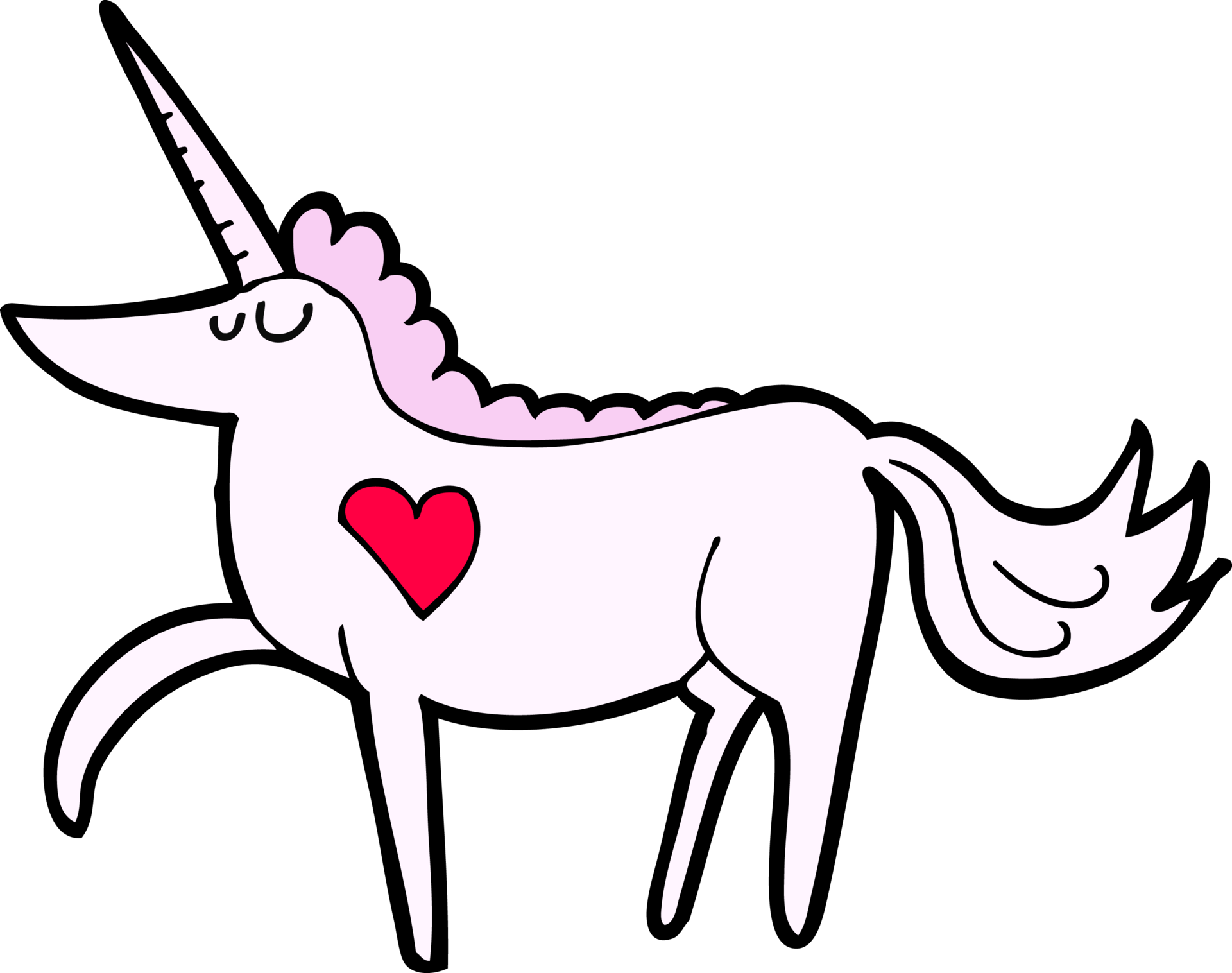Cartoon unicorn drawing 46723347 png