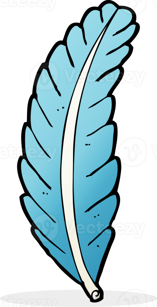 cartoon feather drawing png