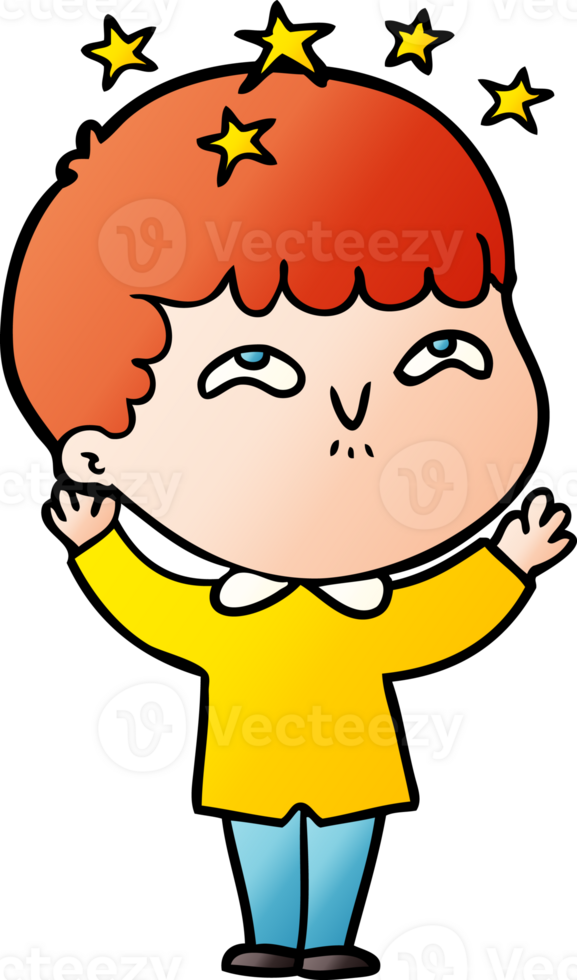 cartoon amazed boy drawing png
