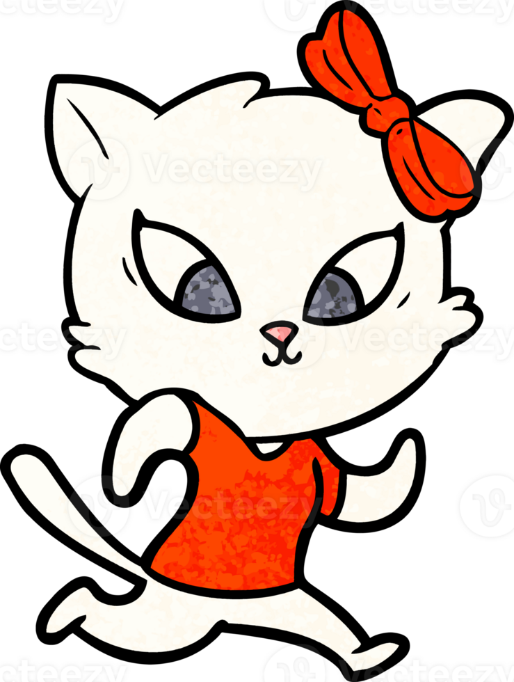 cartoon cat drawing png