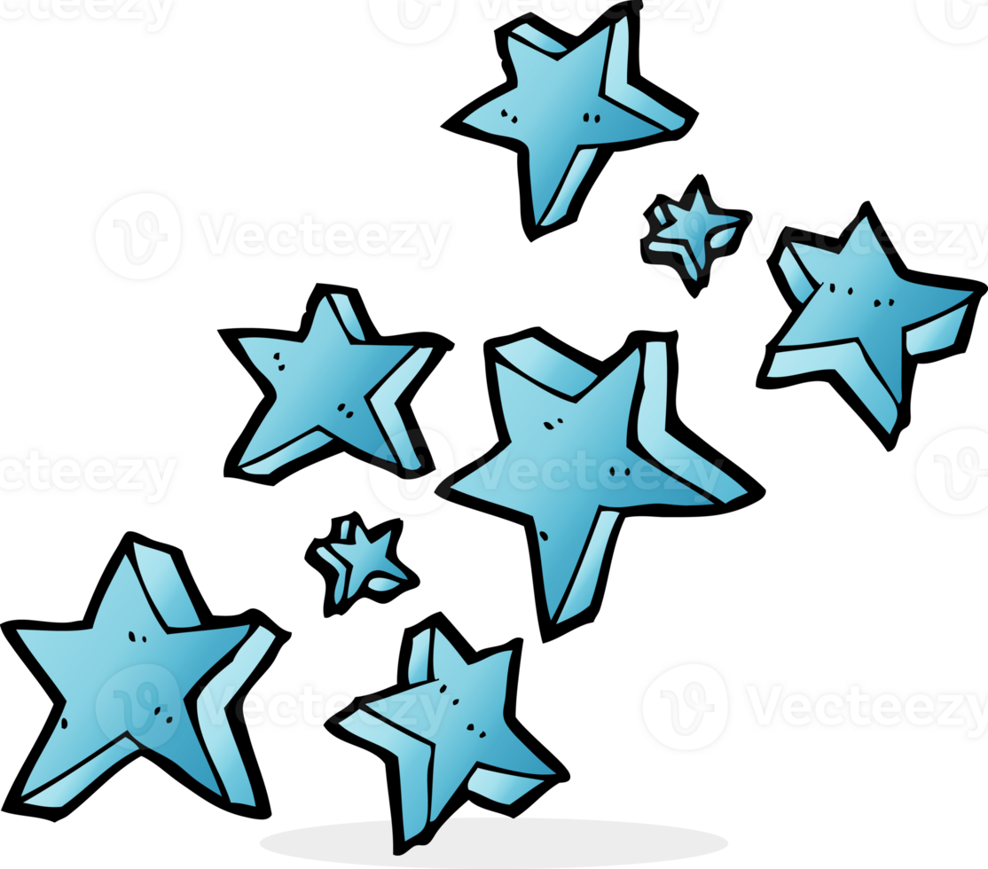 cartoon stars drawing png