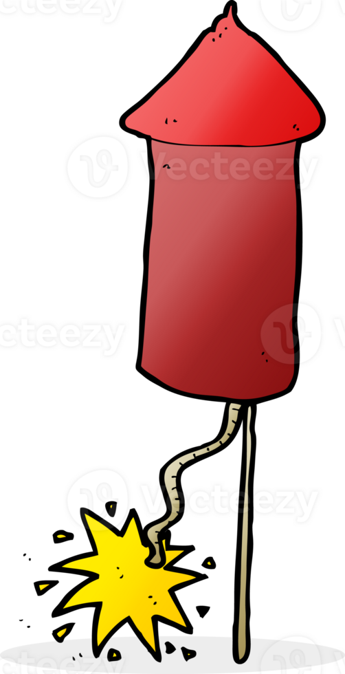 cartoon firework drawing png