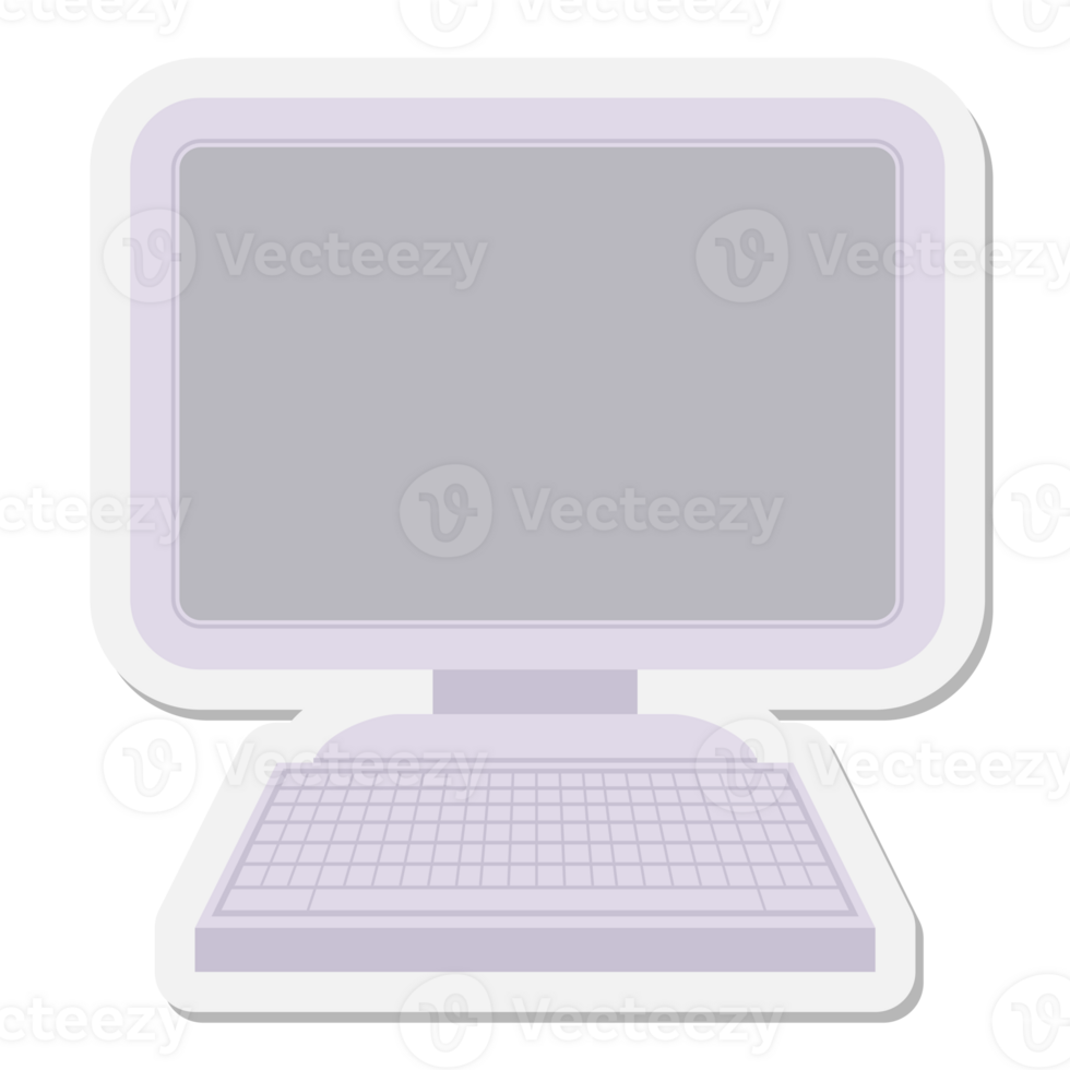 computer sticker drawing png