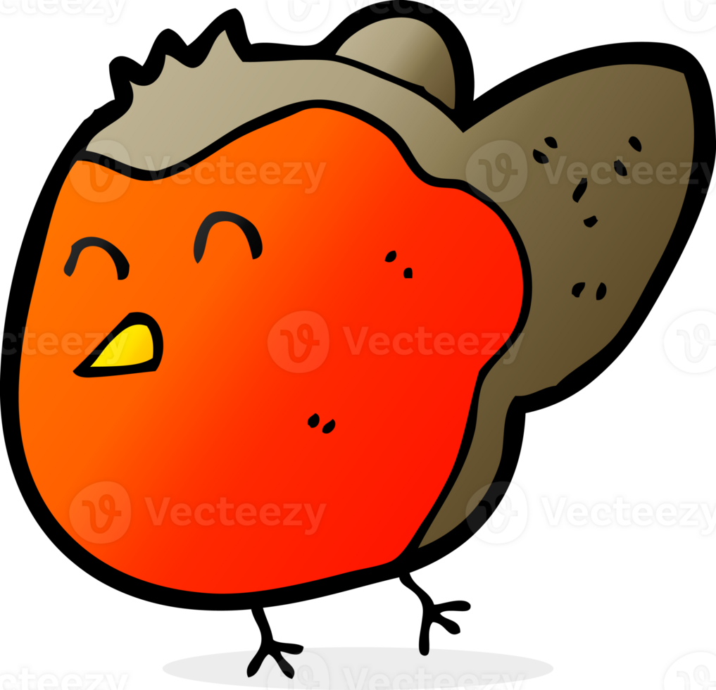 cartoon robin drawing png