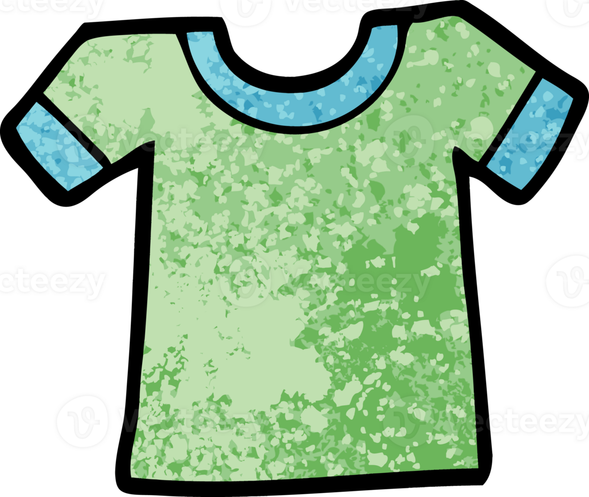 cartoon tee shirt drawing png