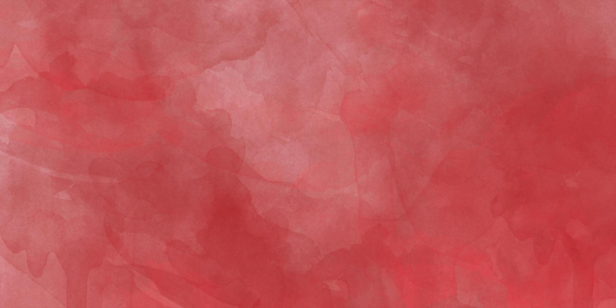 Abstract red watercolor paper background, red watercolor background with pink red and old vintage grunge texture hand drawn illustration, made by hand isolated pastel background copy space. photo