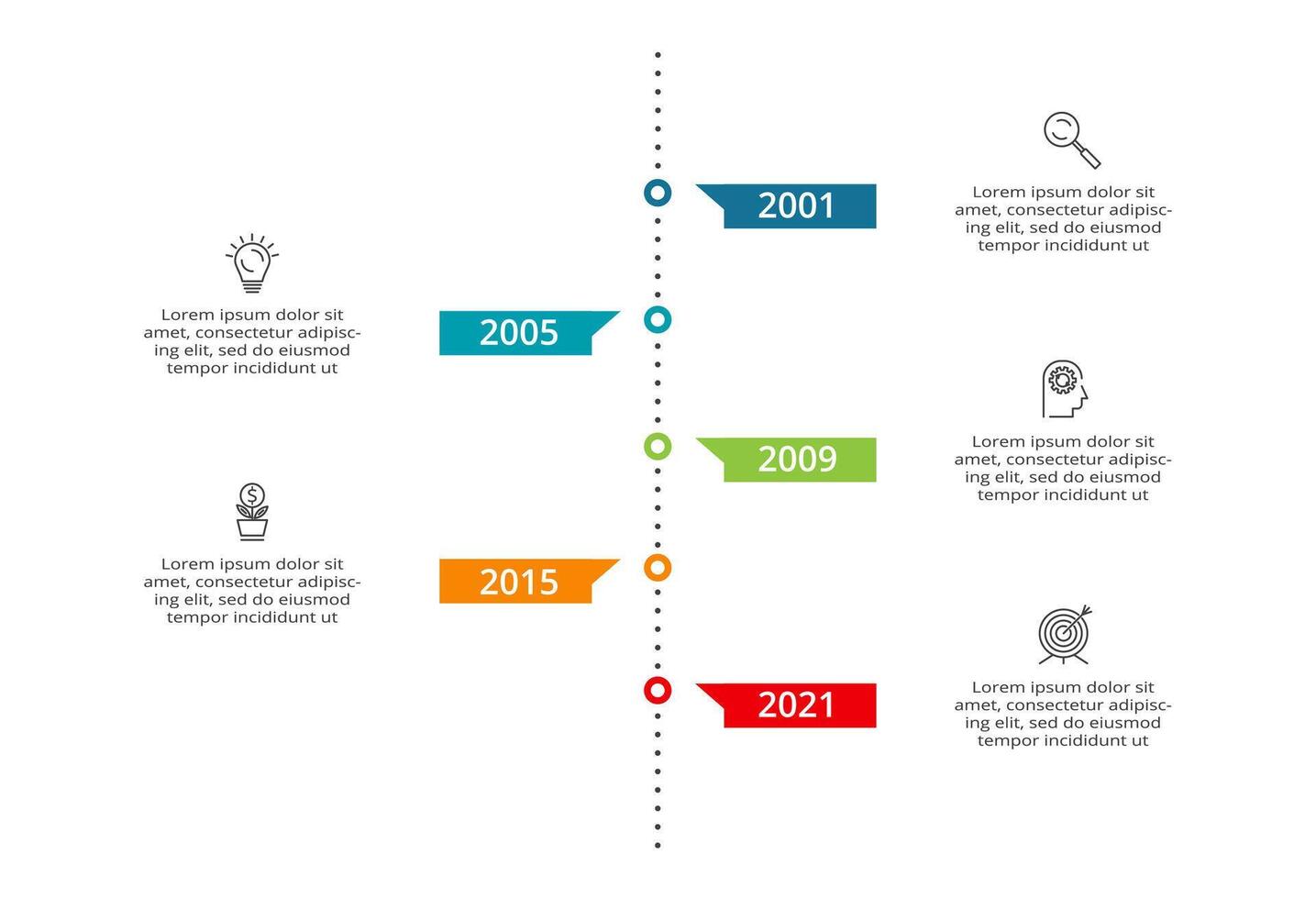 Creative concept for infographic with 5 steps, options, parts or processes. Business data visualization. vector