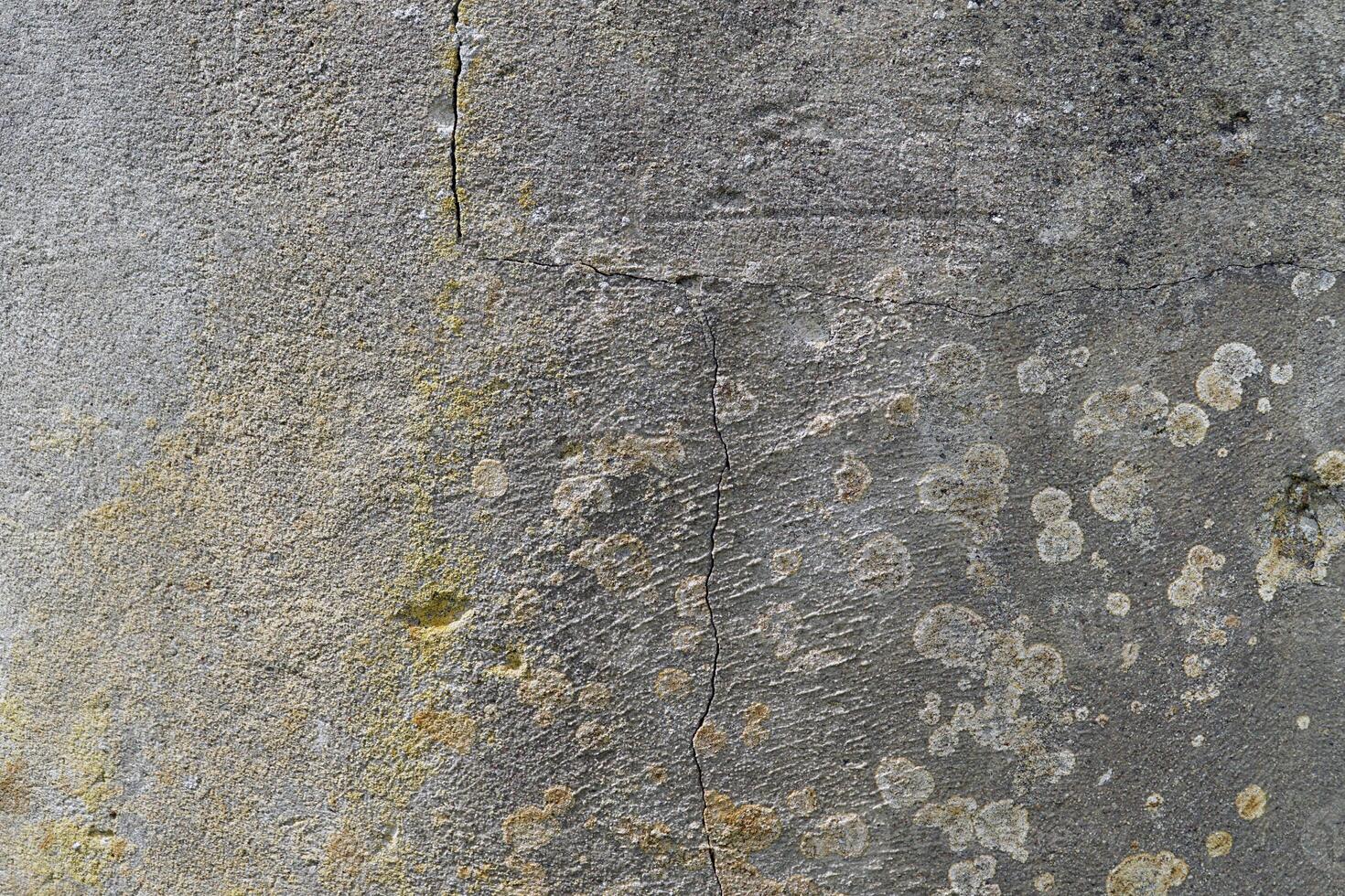 Rough old concrete wall texture with scratches photo