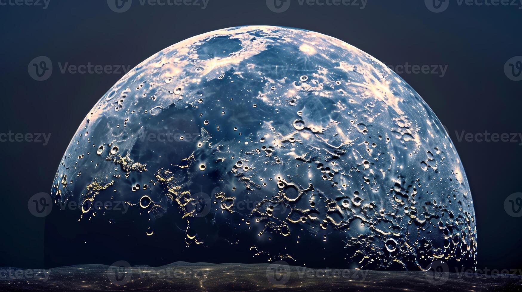 A breathtaking lunar phenomenon takes center stage captivating all who behold it photo