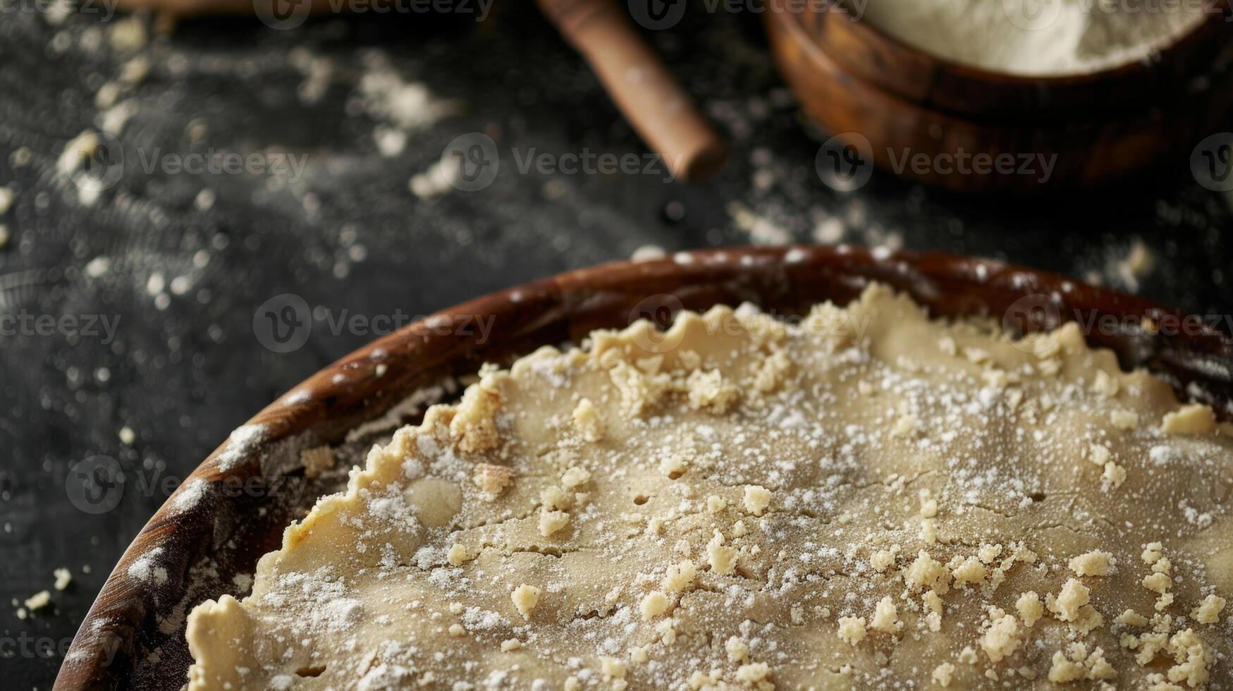 Speckled Flakes The crust is speckled with tiny flakes giving a rustic and homemade feel to the texture that adds to the overall charm of the pie photo
