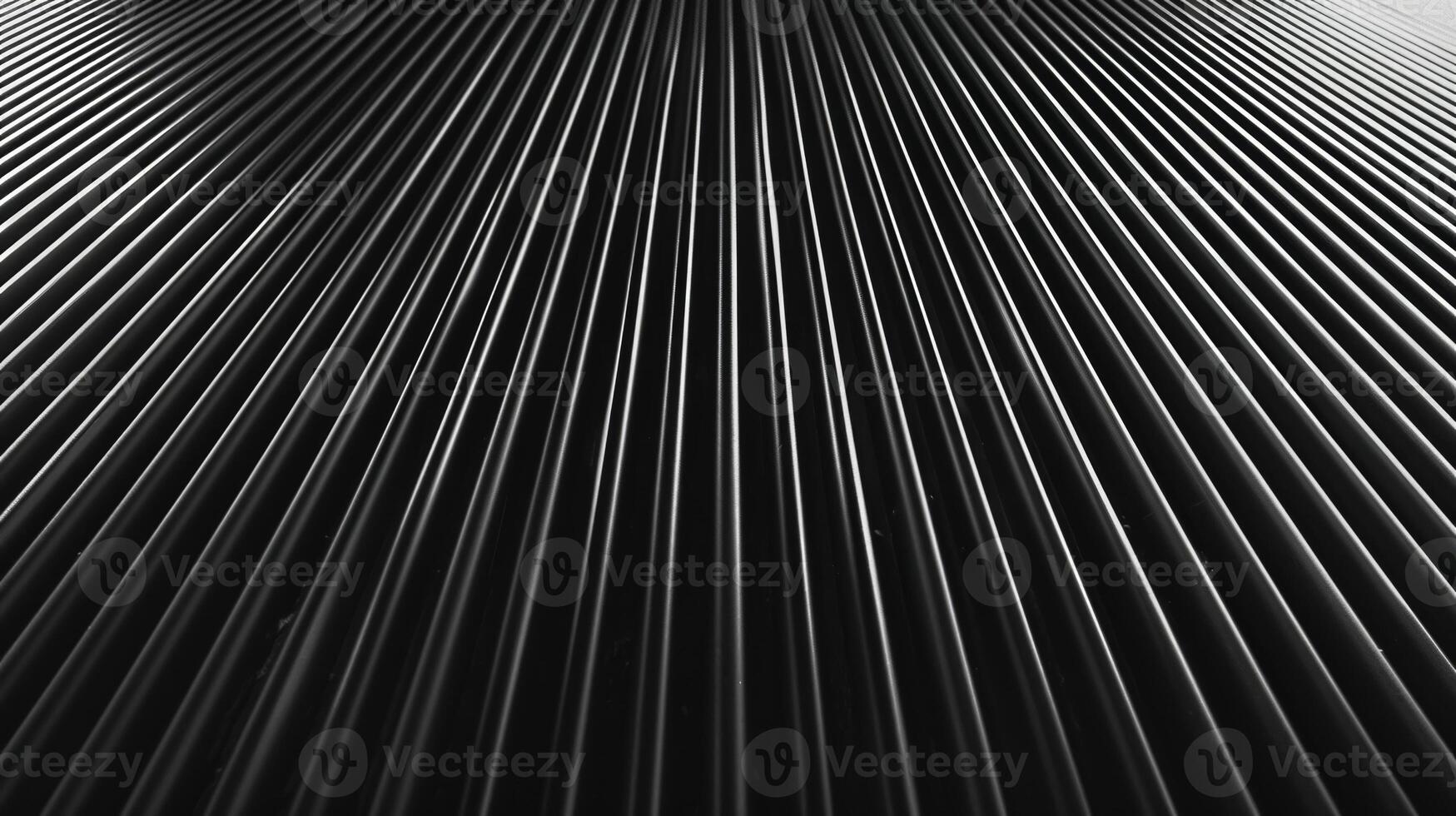A dense grid of repeating horizontal ridges running parallel to each other photo