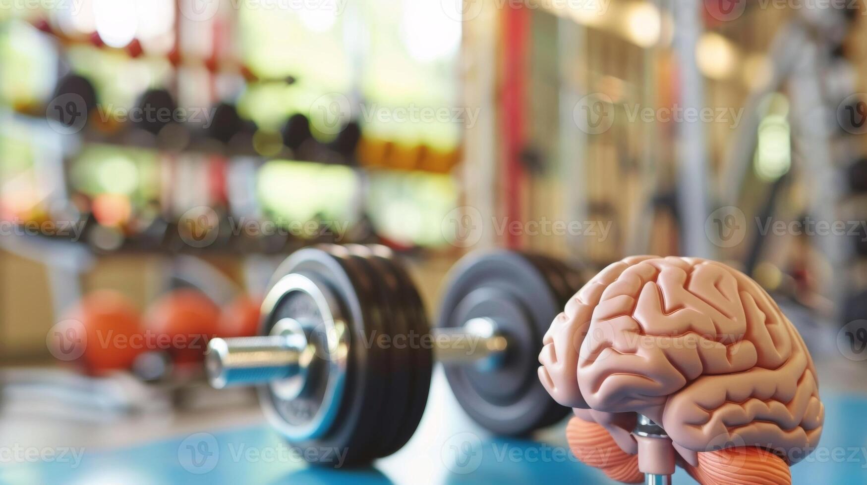 A chart showing the correlation between physical exercise and improved brain function photo